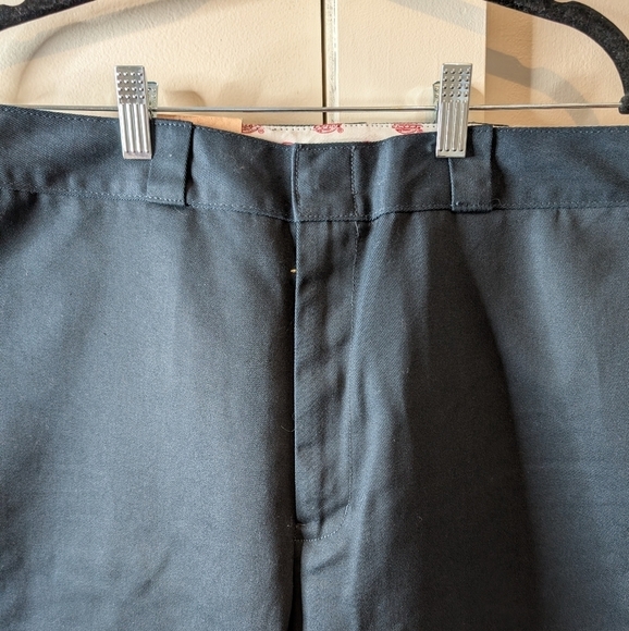 Madewell x Dickies twill cropped pants navy sz 14 NWT - Picture 5 of 11